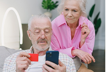 Members using online banking